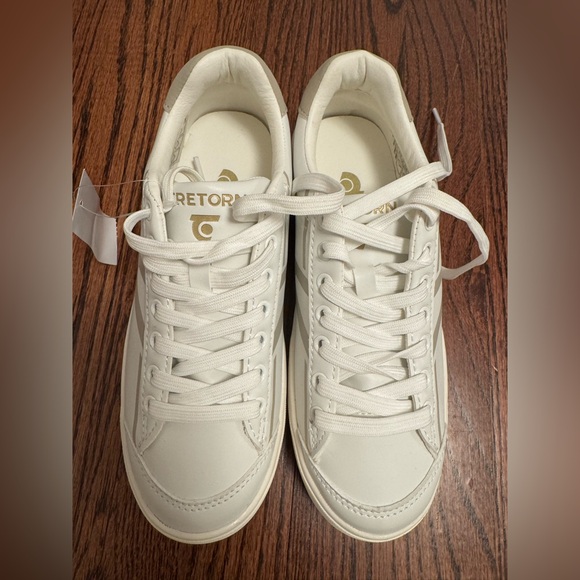 Tretorn White and Gray Sneakers - Picture 2 of 6